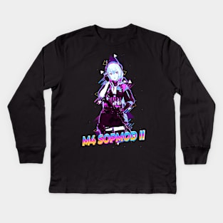 M4 SOPMOD II Girls Frontline Kids Long Sleeve T-Shirt